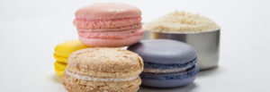 Almond flour French macaroons