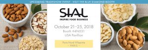 Visit the Blue Diamond booth at SIAL Paris