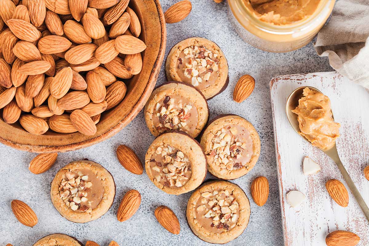 Almond butter snacks