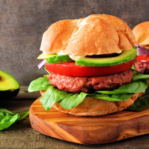 Plant-Based Food burger