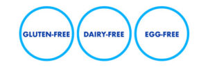 Gluten, Dairy and Egg-Free