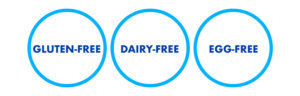 Gluten, Dairy and Egg-Free