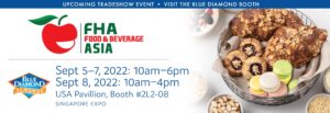 Visit the Blue Diamond Booth at FHA Trade Show Sept 5-8